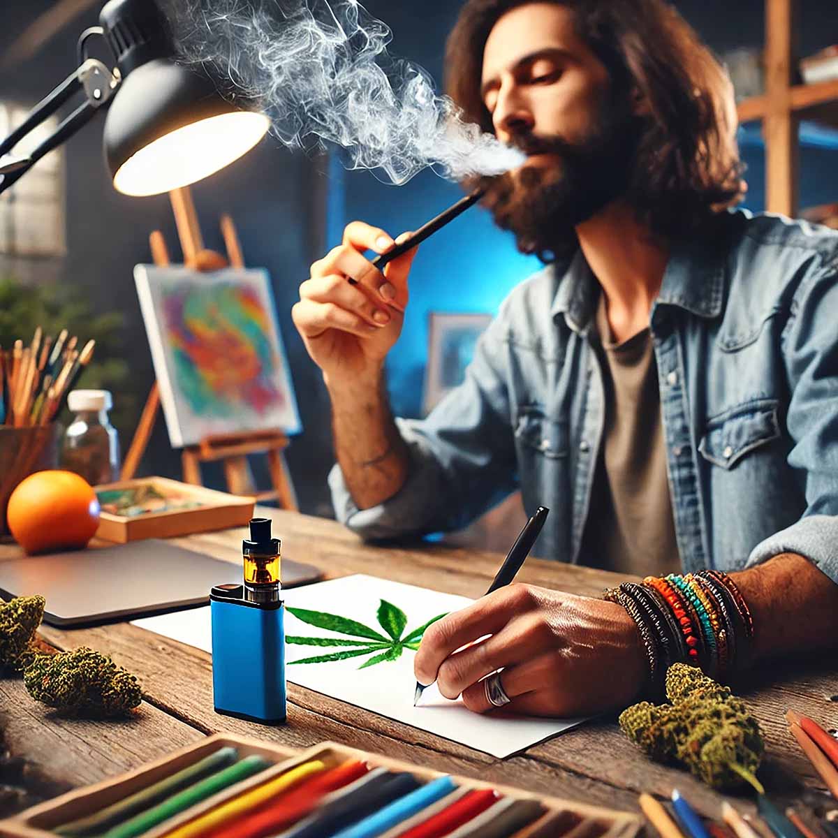 Cannabis and Creativity: How It Influences Art and Innovation