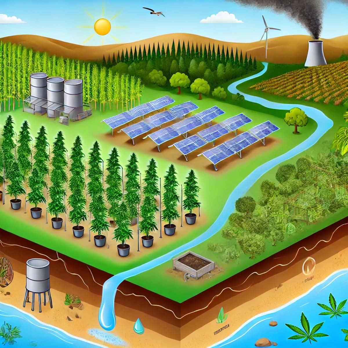 The Environmental Impact of Cannabis Cultivation