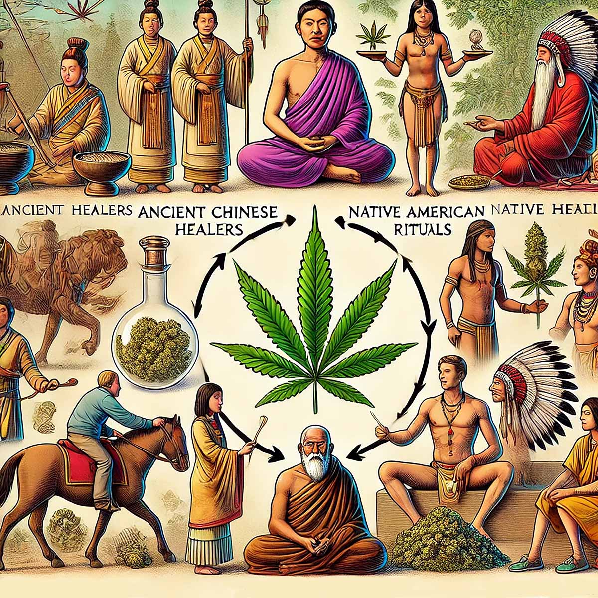 Ancient Origins: Cannabis’s Historical Use Dating Back Thousands of Years