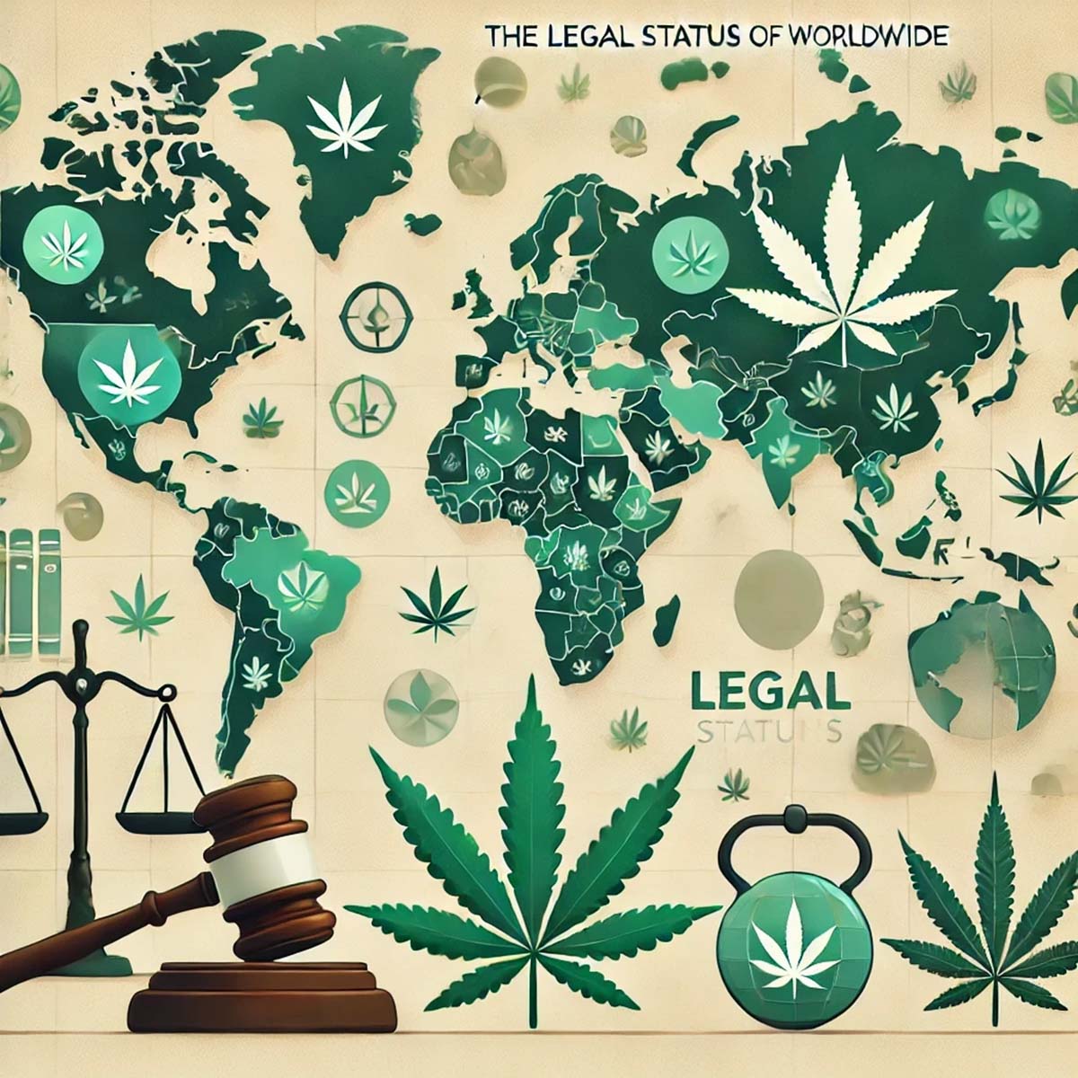 The Legal Status of Cannabis Worldwide: A Global Overview