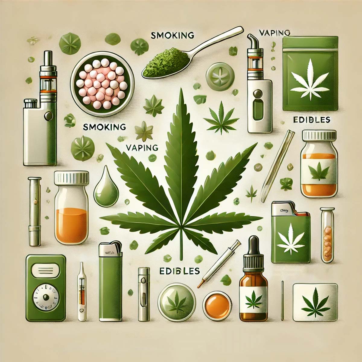 Common Methods of Consuming Cannabis