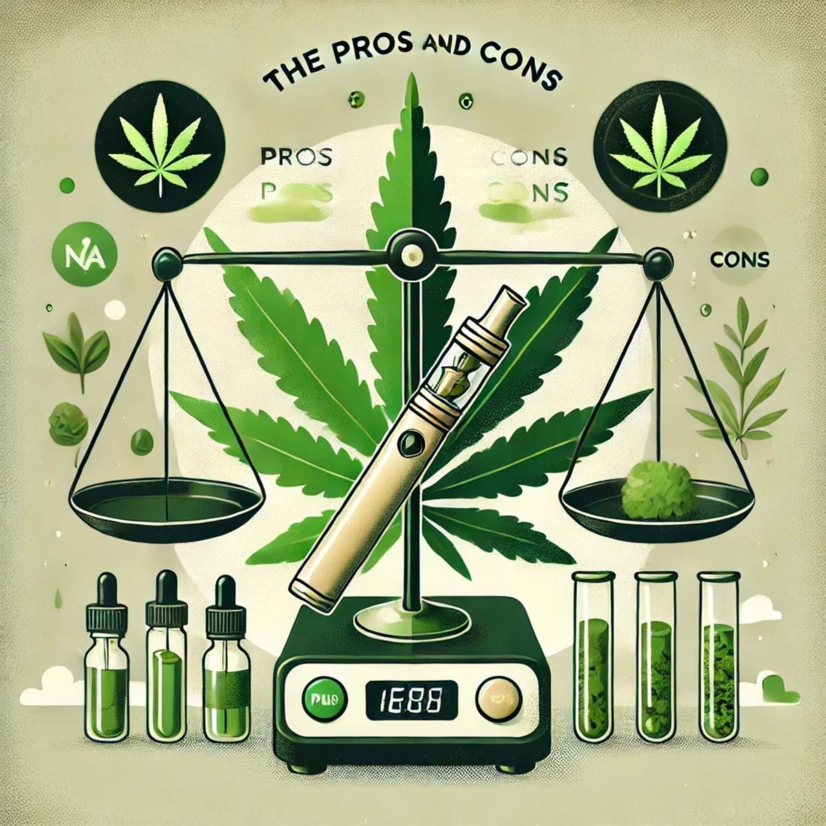 The Pros and Cons of Vaping Cannabis