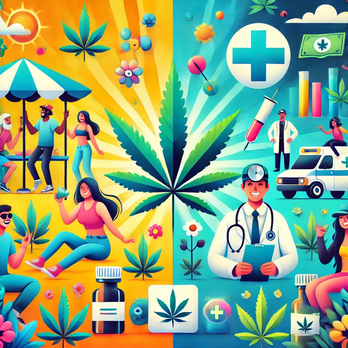 Recreational vs. Medical: The Differences Between Recreational and Medical Cannabis Use