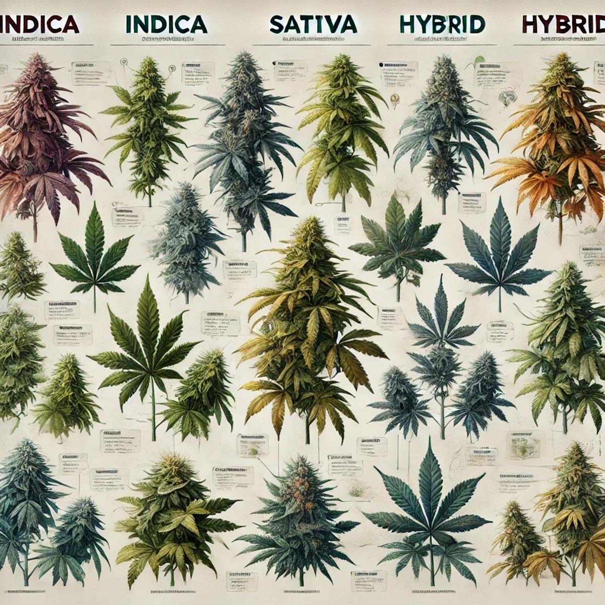 The Different Types of Cannabis Strains